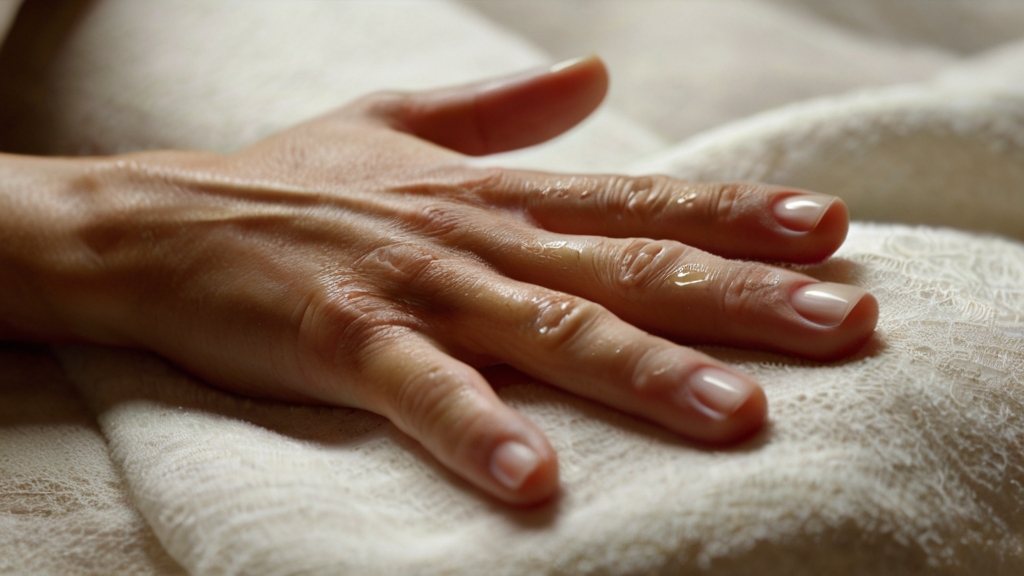 An image showcasing the soothing properties of Moroccan Argan Oil.