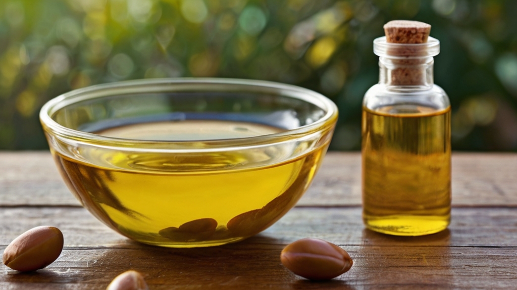 The soothing effects of Moroccan Argan Oil.