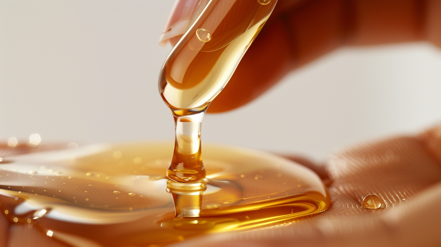 Authentic Moroccan Argan Oil Uses 4 An image of argan oil for nail care.