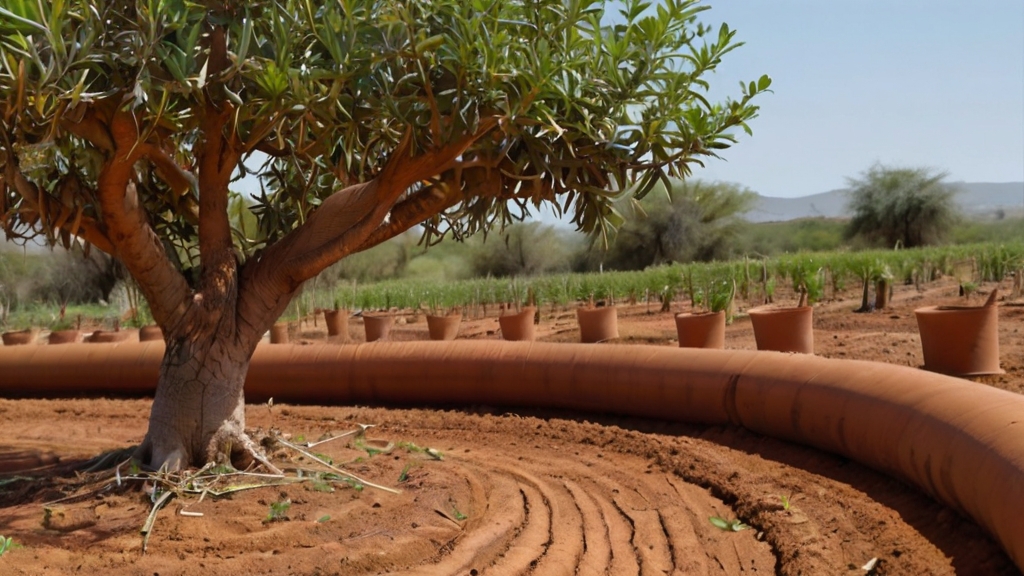 Argania Spinosa Agroforestry Practices 4 Water Management Techniques