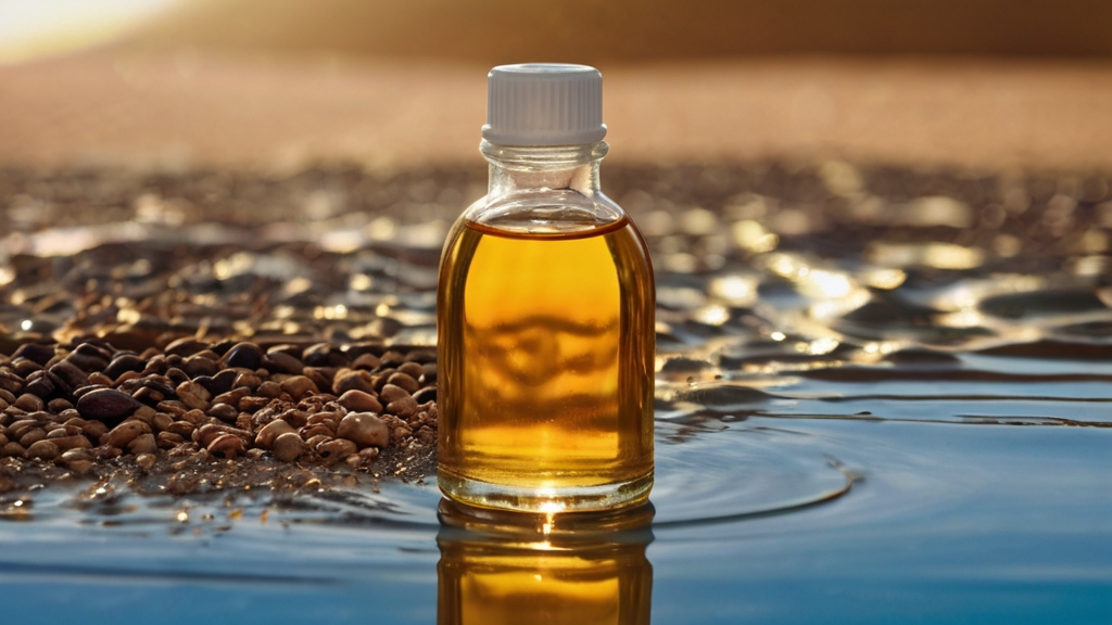 Soothing properties of Moroccan Argan Oil for sunburn relief.